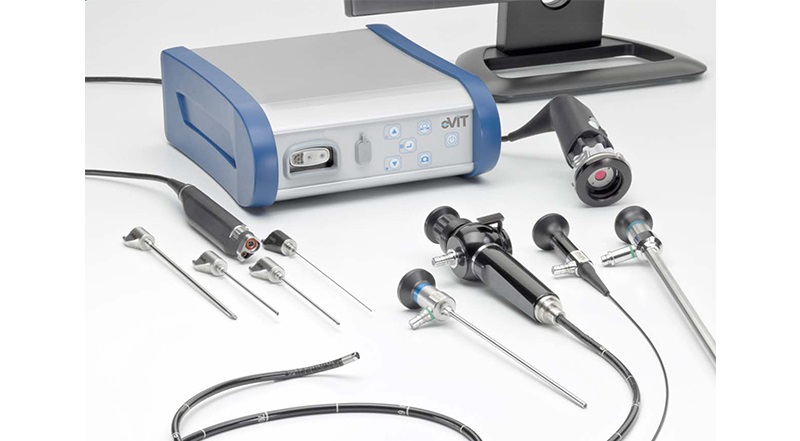 Модульная гибридная оптико-цифровая эндоскопическая система eVIT STI