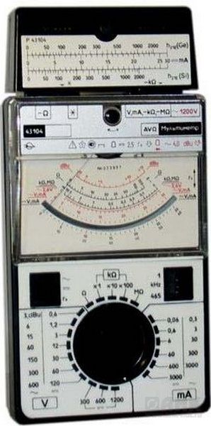 Ц4317М - стрелочный комбинированный аналоговый прибор тестер-мультиметр (Ц4317 М, Ц 4317 М)