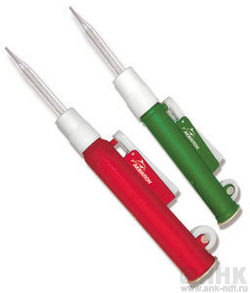 Механическое дозирующее устройство для стеклянных пипеток объёмом 1-25 мл.