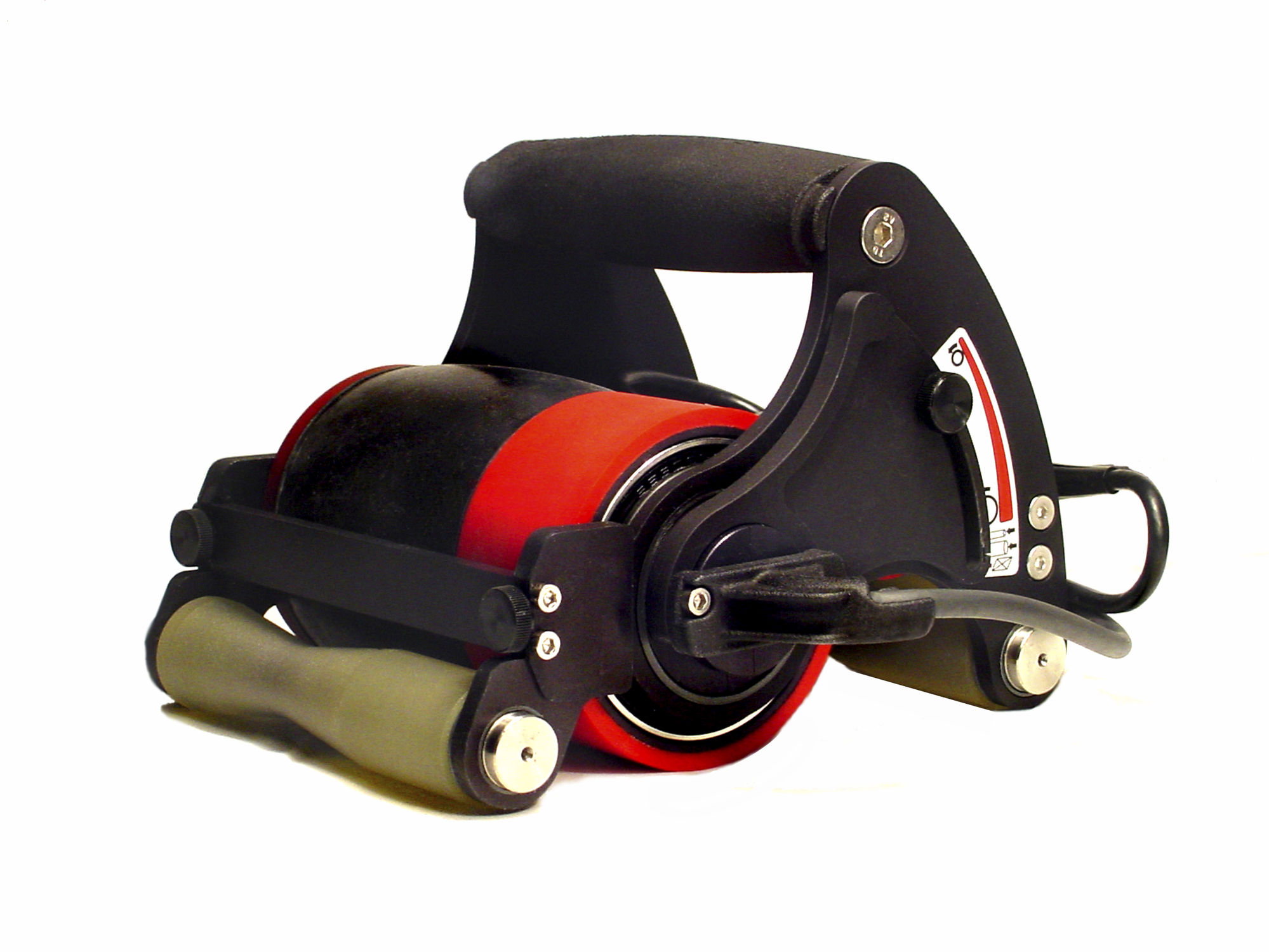 Коррозионный роликовый датчик с фазированной решёткой