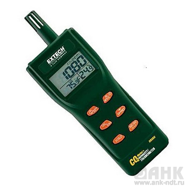 Портативный прибор для измерения/регистрации данных качества воздуха и концентрации углекислого газа