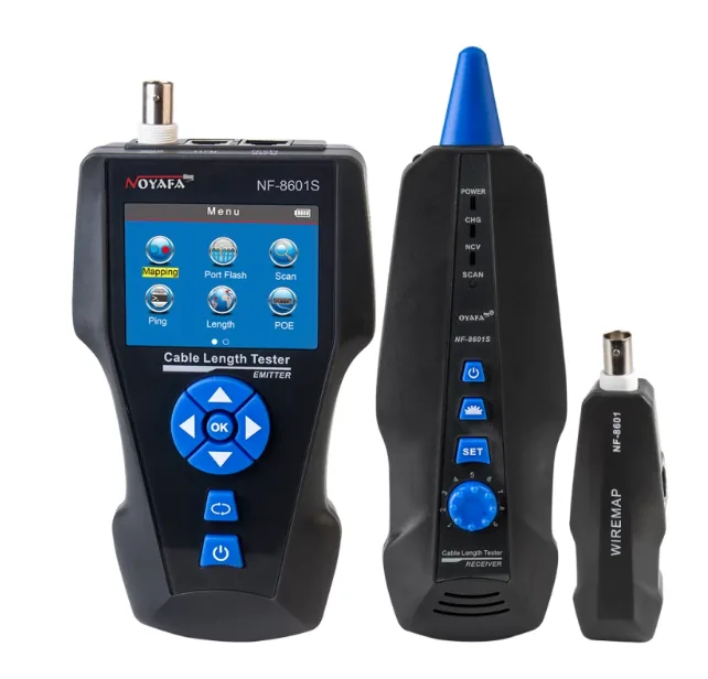 Тестер Noyafa NF-8601S с технологией TDR