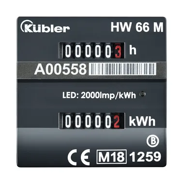 Счетчик электроэнергии Kubler HW66/HW66 M