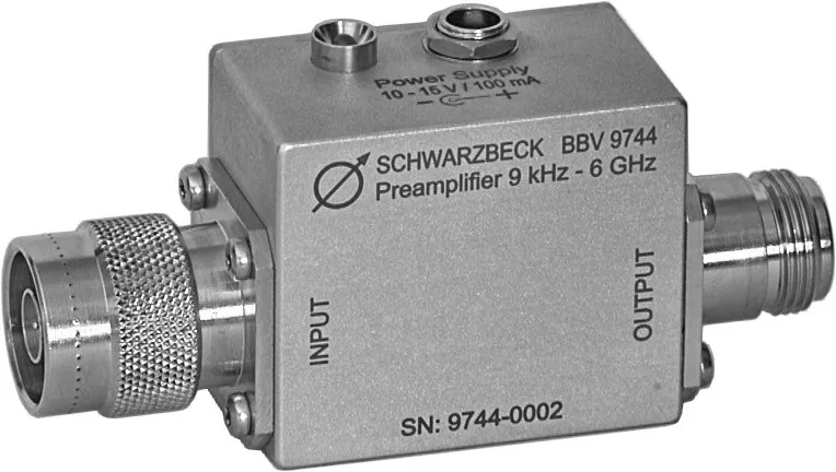 Широкополосный предусилитель Schwarzbeck BBV 9744