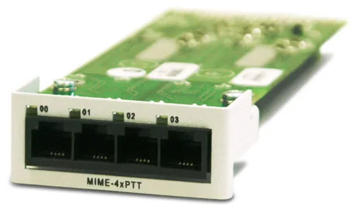 Модули с одним и четырьмя портами Zelax MIME-4xPTT