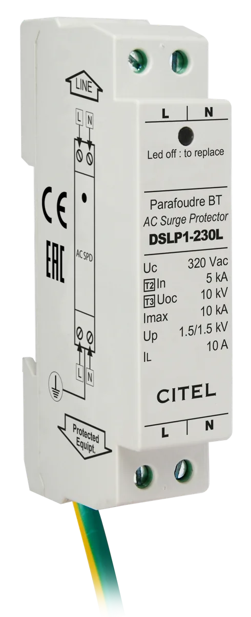 Устройство защиты от импульсных перенапряжений Citel DSLP1-230L (352913)