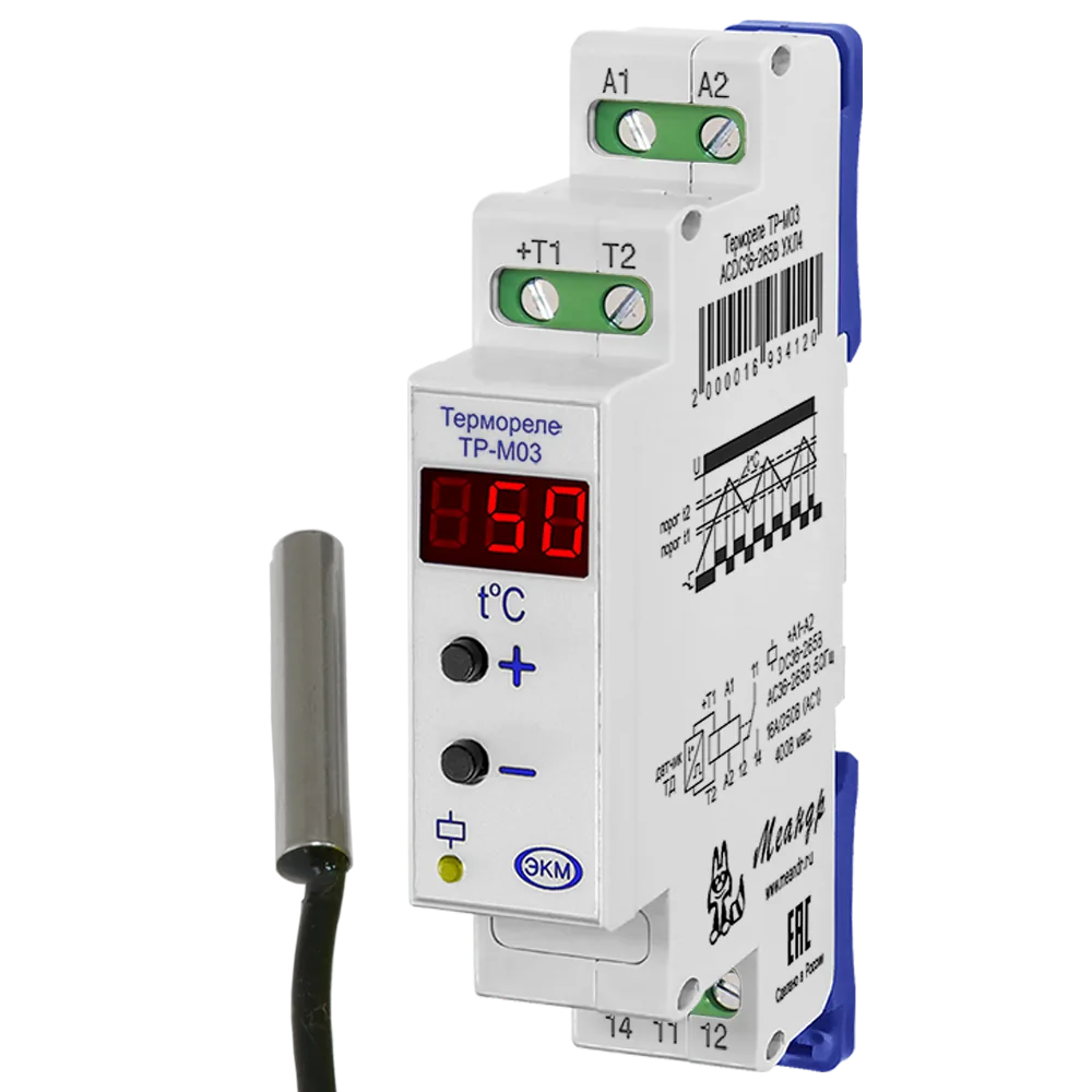 Реле МЕАНДР ТР-М03 ACDC36-265В УХЛ2 с ТД-3