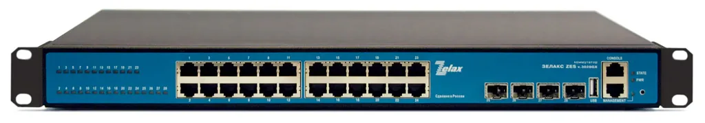 Коммутатор Zelax ZES-3028GX-AC220