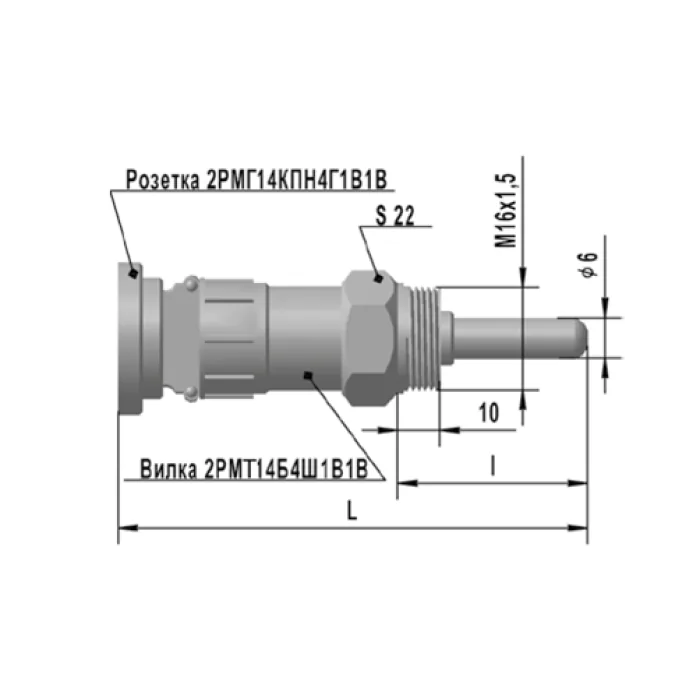 Термопреобразователь сопротивления НПП Эталон ТСМ 9620 медный